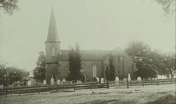 Cobbity's St Paul's Anglican Church 1910 (Camden Images)