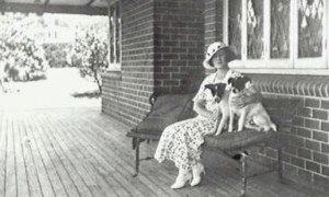 Verandah of The Engadine Mrs D Cuthell (The History Buff)