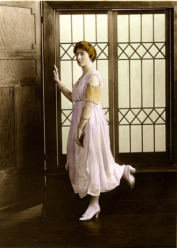 Ether Muriel Burford 1922 Engagement CIPP