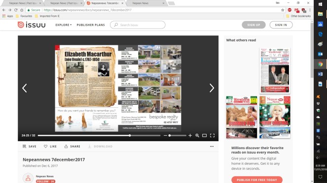 Nepean News Screenshot [2] 2018-01-13 08.39.47