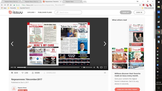 Nepean News Screenshot 2018-01-13 08.39.13