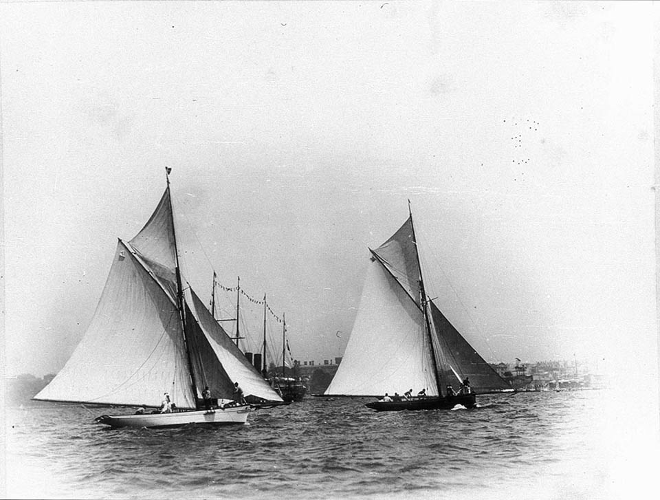 Sydney Anniversary Regatta 26thJan 1889 SLNSW