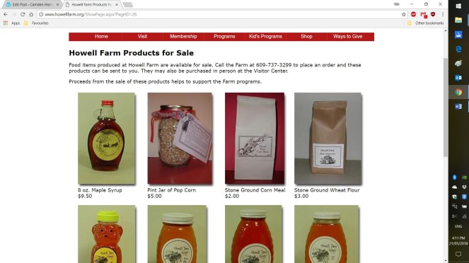 Howell Farm ScreenShot 2018 farm produce