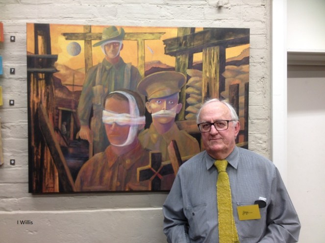 Camden Art Exhibit Greg Frawley Ceasefire Moon 2018 CL