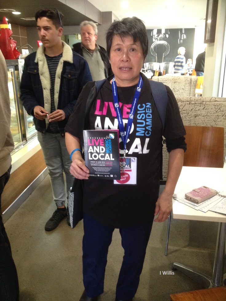 Camden Live & Local 2018 Organiser Cheryl CC