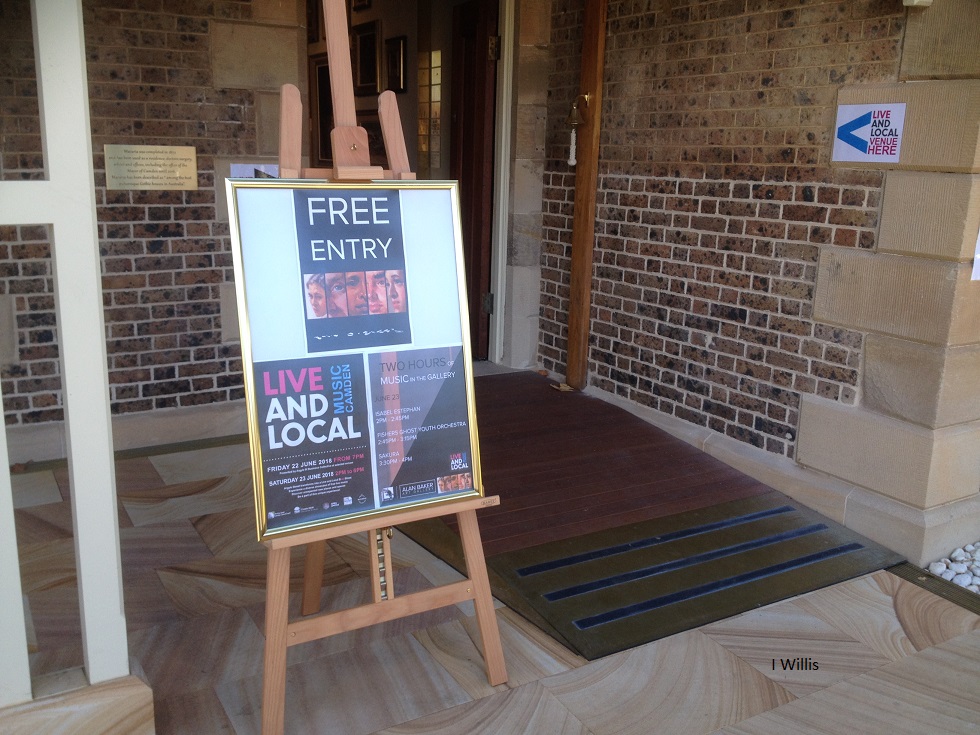 Camden Live & Local 2018 Signage Macaria Entry