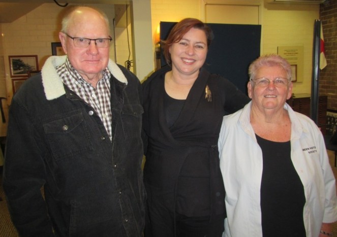 Camden Museum MSTucker BookLaunch Harry Warner Michelle and Frances Warner 2018Jun13 Lee Statton
