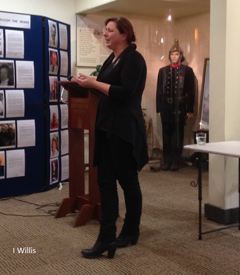 Camden Museum MSTucker talking BookLaunch 2018Jun13