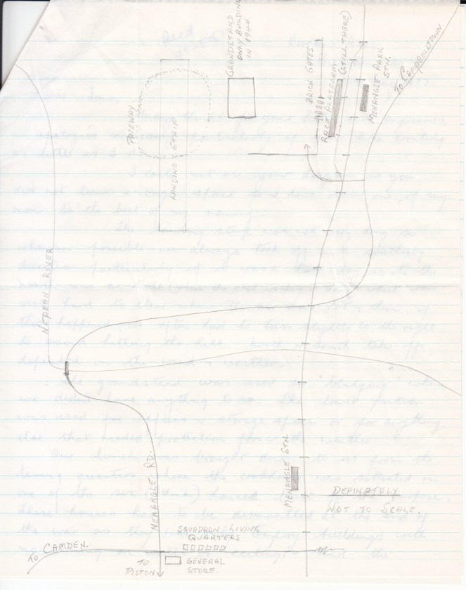 Menangle Airfield Sketch Map Alan Hicks 1987_0001