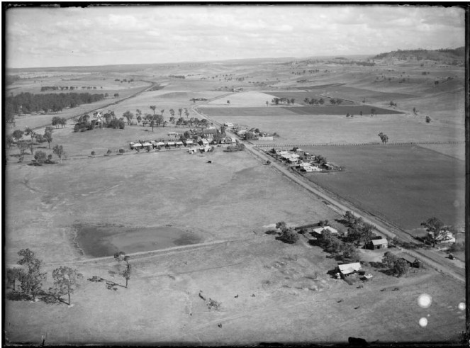 Menangle1935 Aerial view 1935 NLA