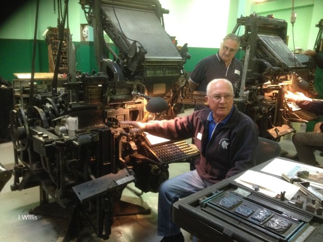 Penrith Museum of Printing Linotype Machine 2018