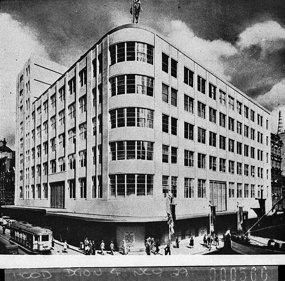 sydney david jones market street 1938 sam hood dos slnsw