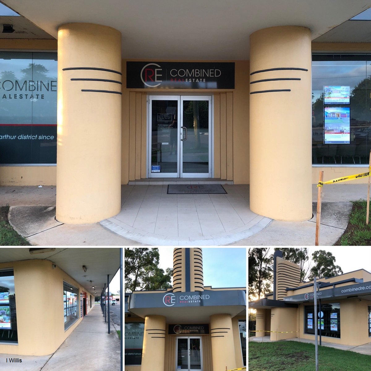 Camden Clintons Motor Dealers building collage 2019 IW