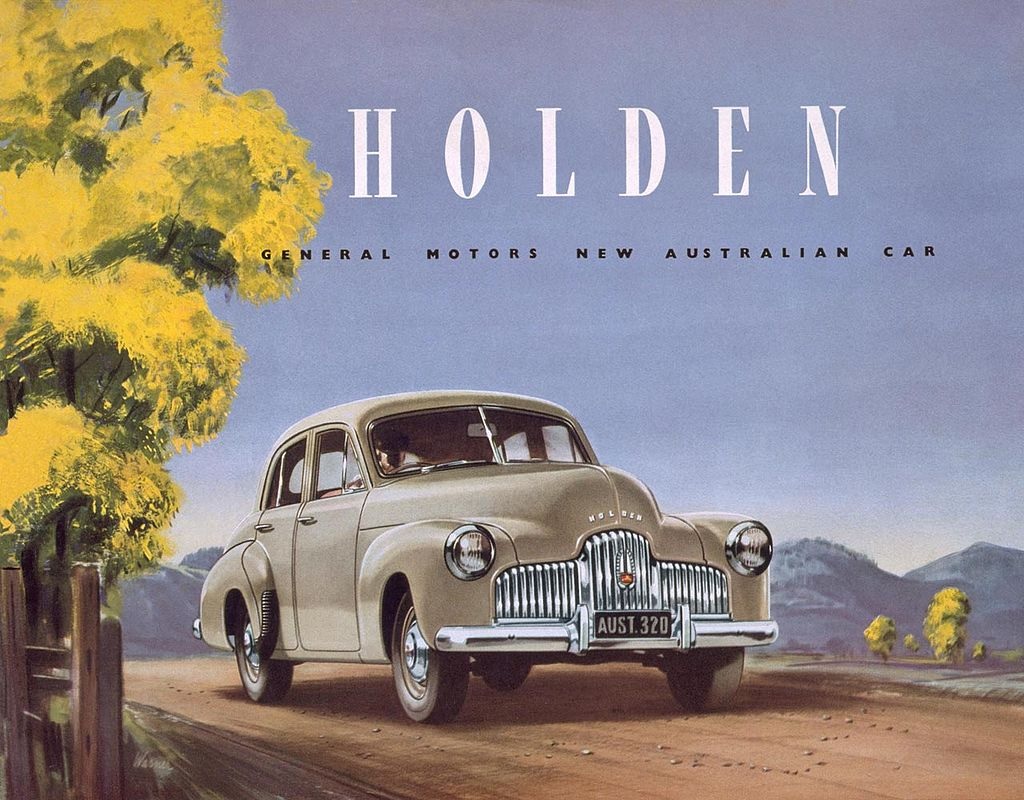 Holden FX 1948 Cover Sales brochure Wikimedia