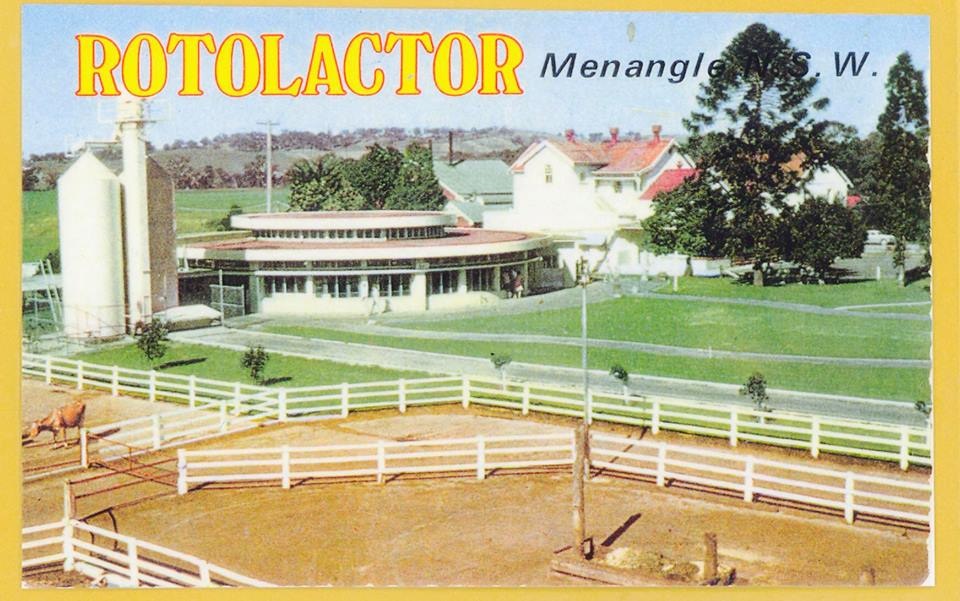 Menangle Rotolactor Post Card 1950s