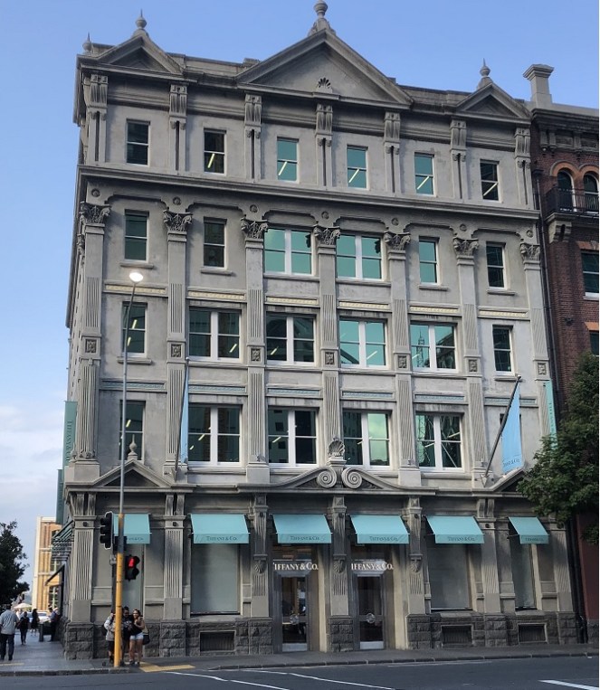 Auckland Tiffany Building 2019 Customs St
