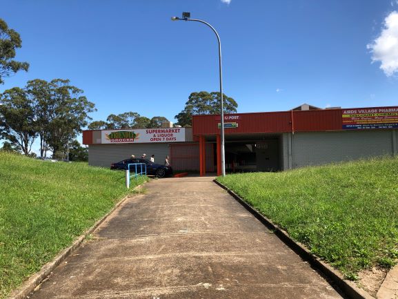 Airds Shopping Centre Frontage from Walkway 2020 IW lowres