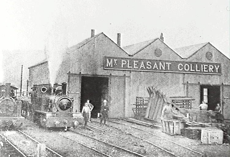 Wollongong Mount Pleasant Colliery Railway Workshop 1904 IHT